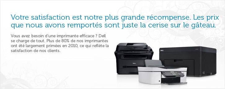 Des imprimantes primées